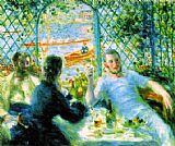 Pierre Auguste Renoir The Canoeists' Luncheon painting
